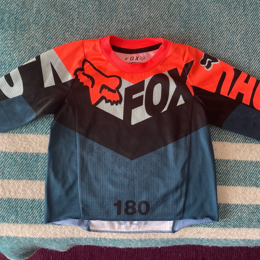Kids fox racing jersey - kids mountain bike